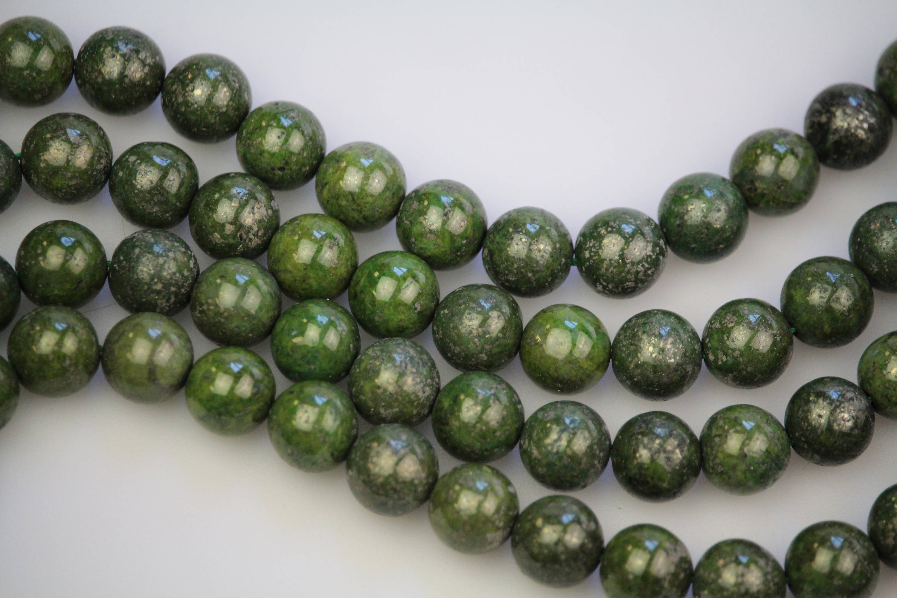Natural Chrysoberyl Smooth Round Beads 12mm 15.5