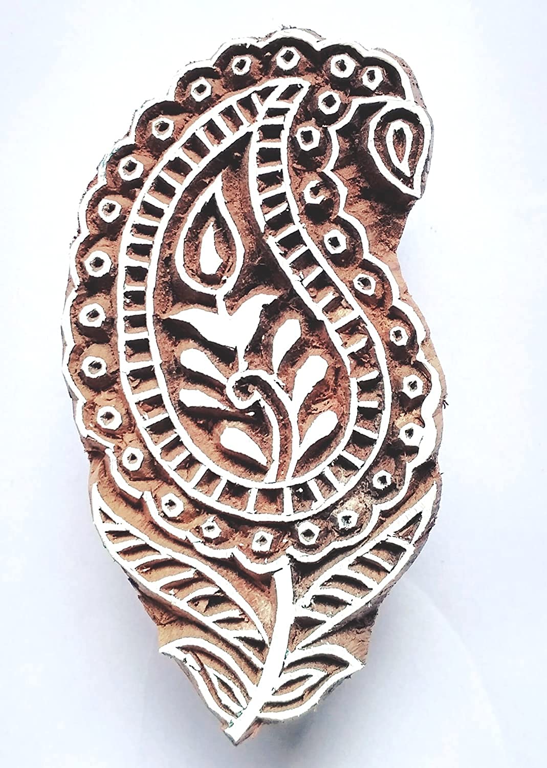 Wooden Block Stamps for Batik Printing - 2.8x1.8