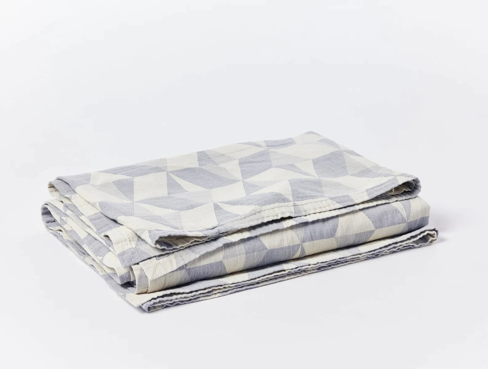 Organic Cotton Pismo Blanket - Soft, Breathable & Hypoallergenic - Perfect for Cozy Nights, Travel & Baby Swaddling
