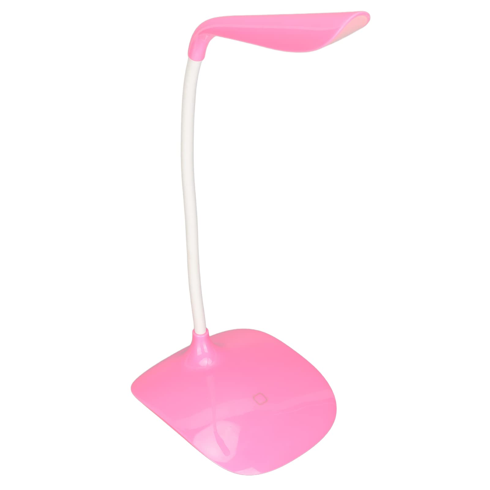 Garosa USB Rechargeable LED Desk Lamp - 360° Adjustable Gooseneck Reading Light with Touch Switch, 5V 1.5W 14 LED Beads Eye Protection Light for Office, Bedroom, Study & Night Reading