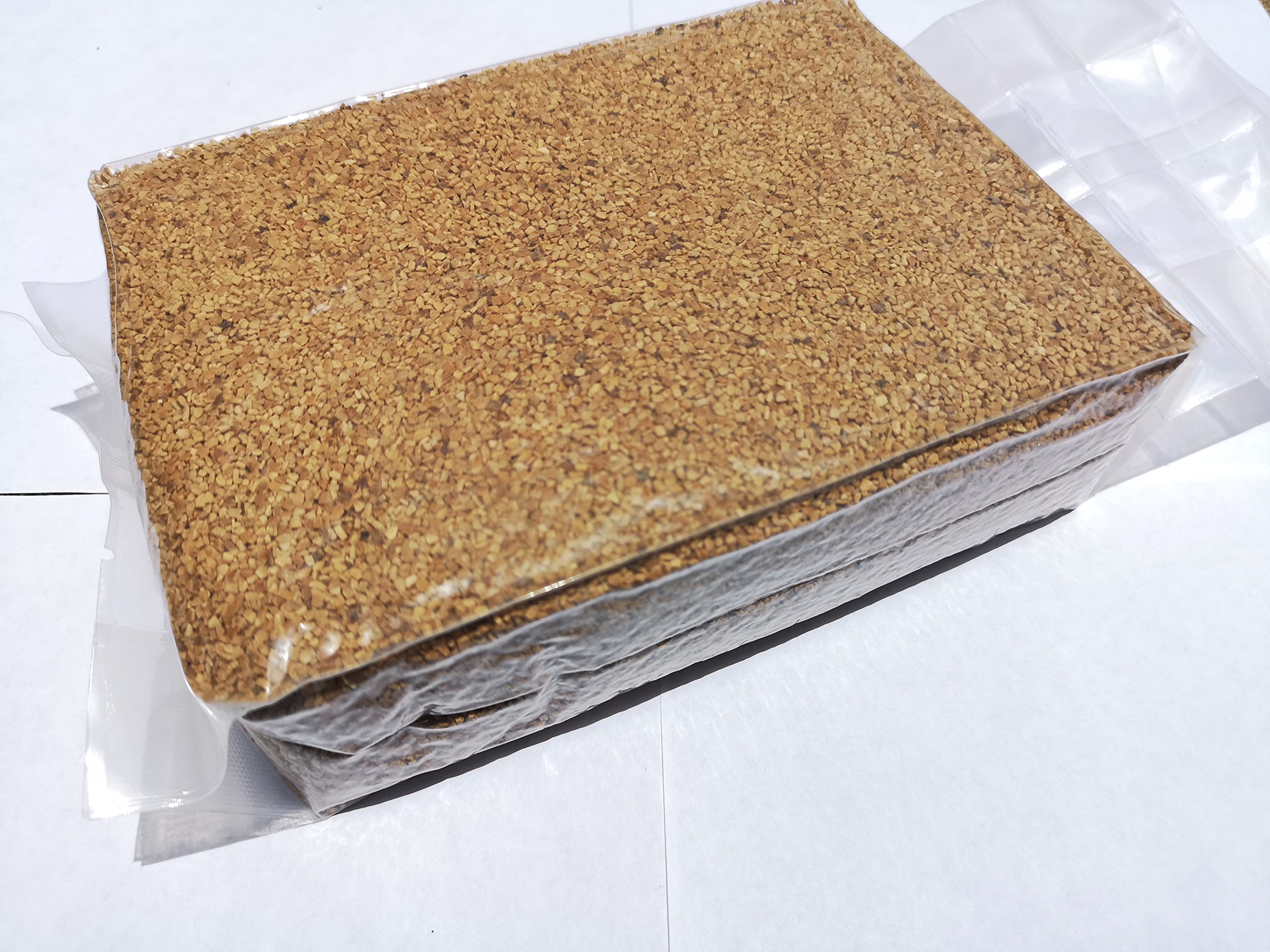 16/20 Walnut Shell Media for Tumbler - 5lb Natural Brass Cleaning & Polishing Abrasive - Perfect for Jewelry, Firearm, and Metal Parts Polishing