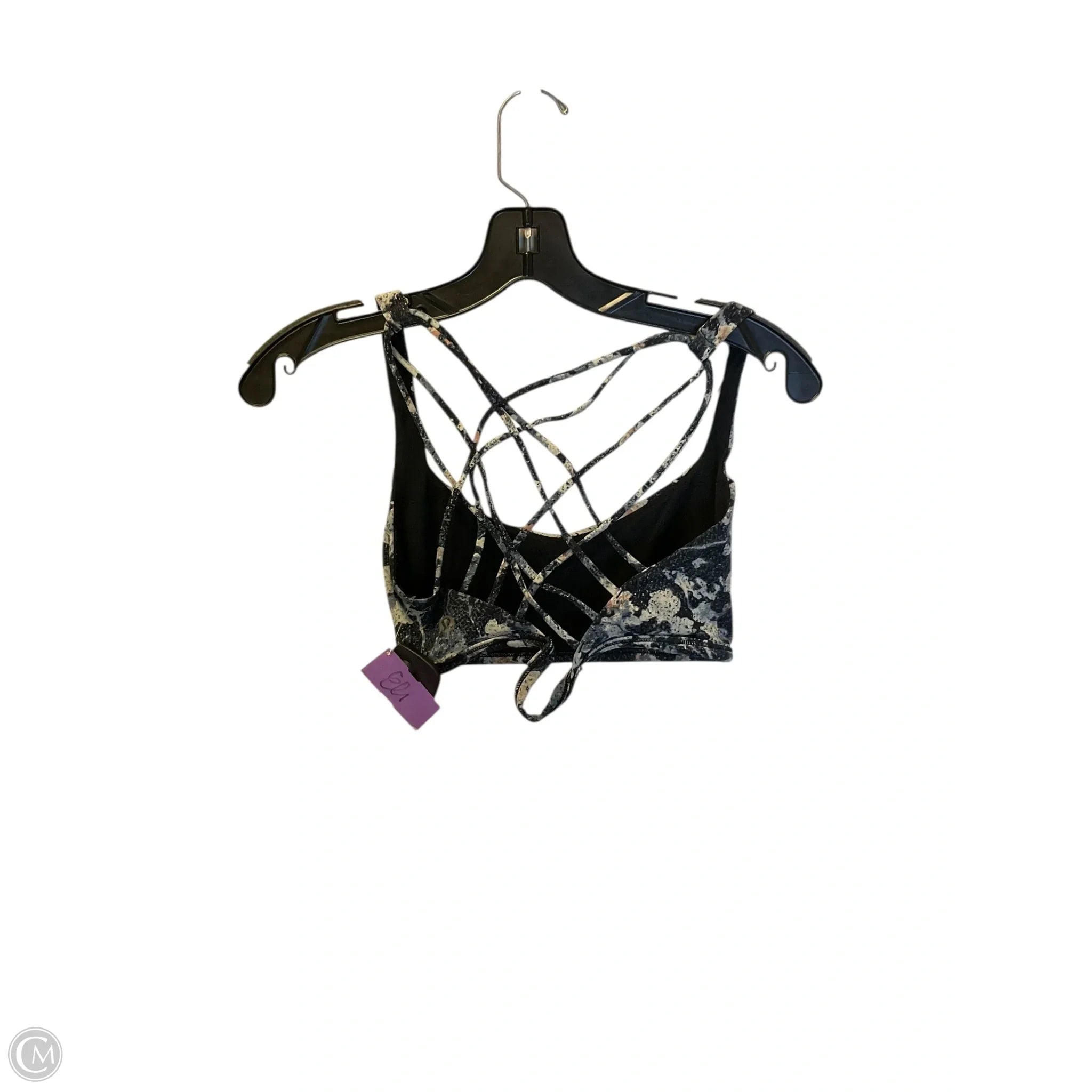Lululemon Navy Athletic Sports Bra for Women - Size 8 - High Impact Workout, Running, Yoga & Gym Support