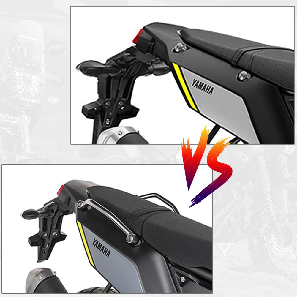 Yamaha Tenere 700 CNC Aluminum Alloy Passenger Seat Handle - Ergonomic Motorcycle Armrest for Comfortable Riding | Perfect for Long-Distance Touring & Adventure Biking