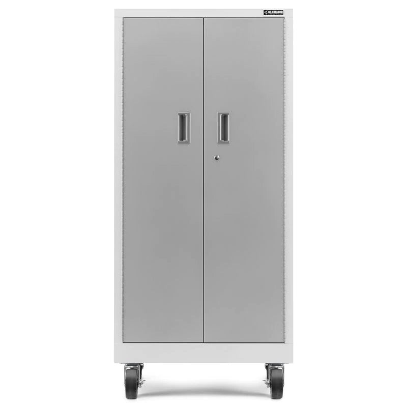 GLADIATOR PREMIER WHITE SERIES TALL GEARBOX - Heavy Duty Storage Solution for Garage, Workshop & Industrial Use
