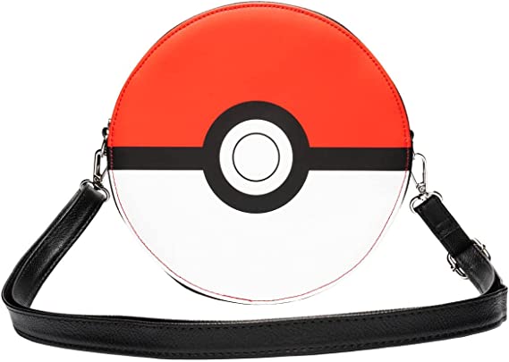 Loungefly Pokemon Poke Ball Crossbody Purse - Cute Mini Backpack for Women & Girls | Perfect for Cosplay, Conventions, and Everyday Use