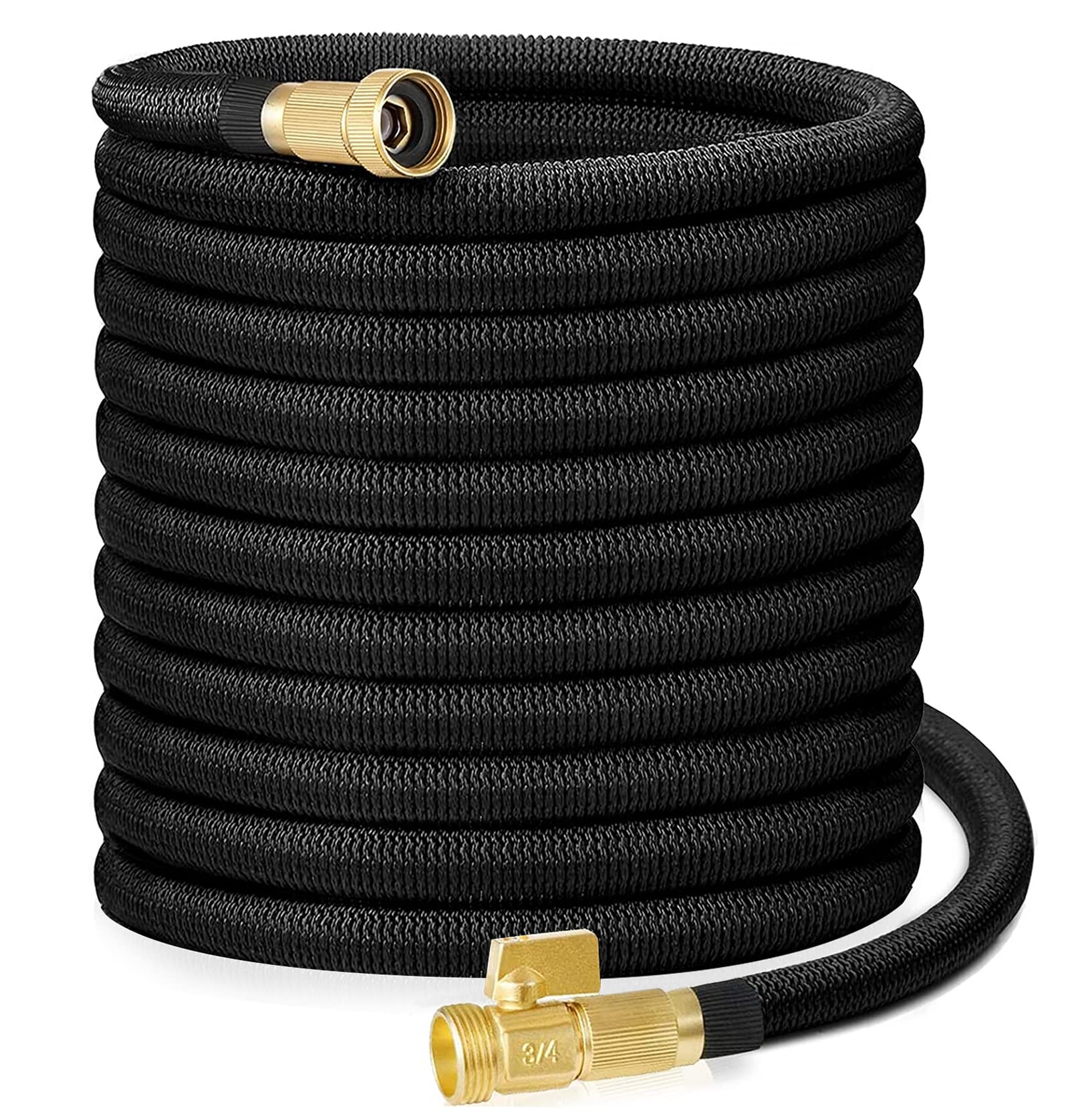 Vorey 25FT Expandable Garden Hose - Lightweight & Durable with Brass Fittings for Watering Plants & Outdoor Cleaning