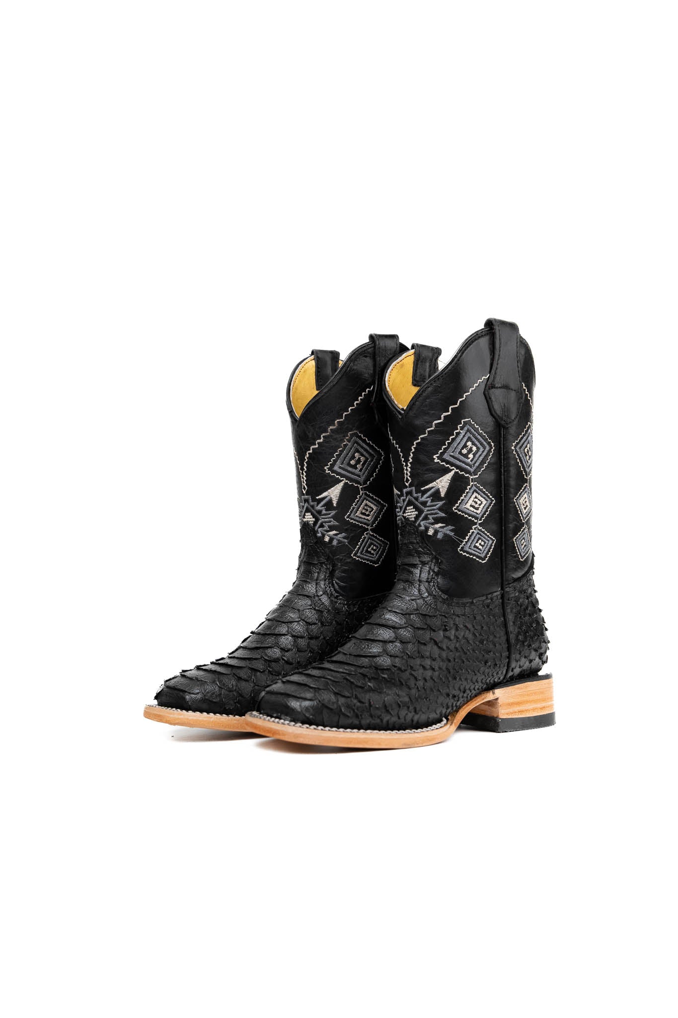 **Little Texas Piton Kids Boots - Durable & Stylish Western Boots for Boys & Girls - Perfect for Rodeo, Cowboy Parties & Outdoor Adventures**