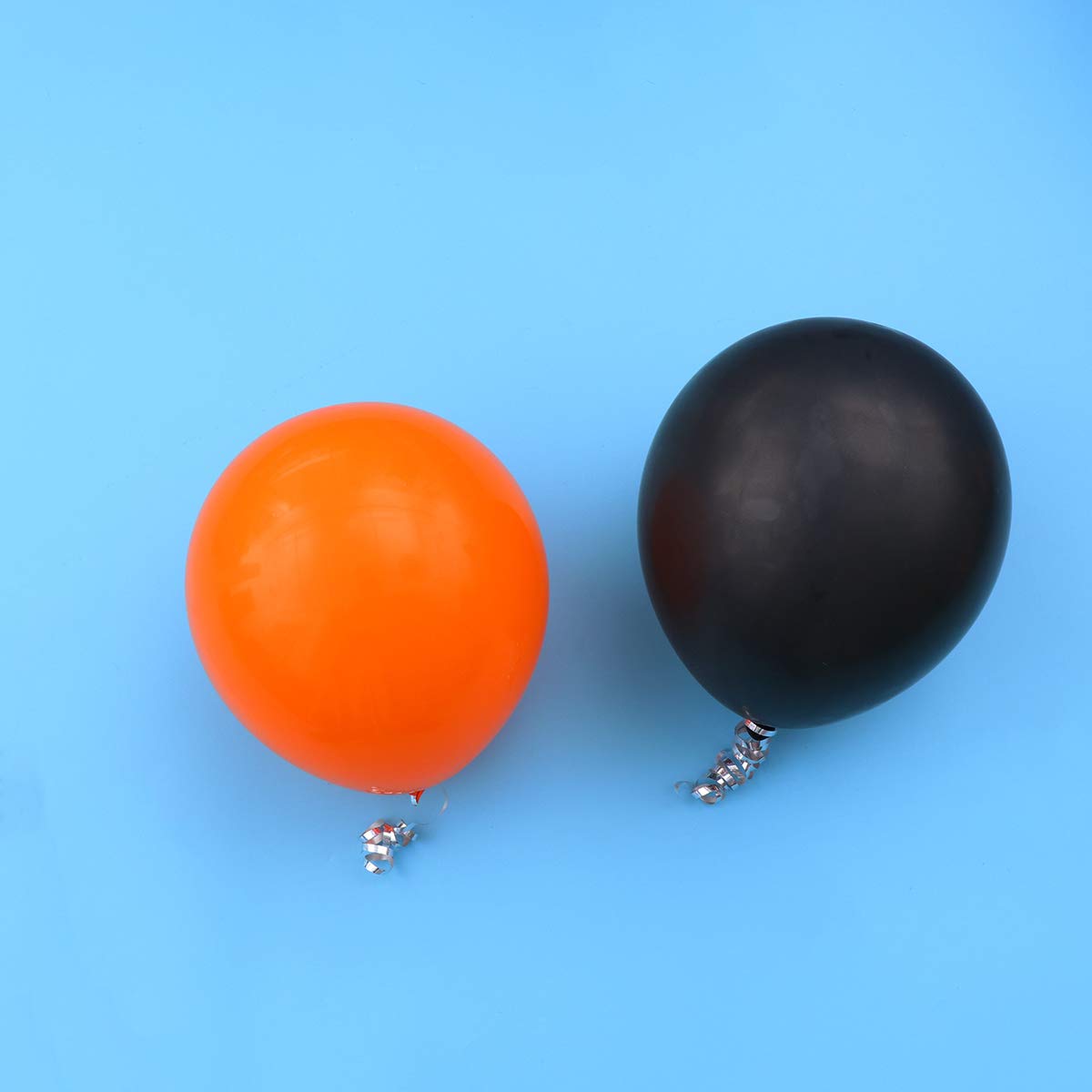 Halloween Latex Balloon Set - Pumpkin Decorations, Party Balloons for Halloween Decor, Orange & Black Emulsion Balloons - Perfect for Halloween Parties, Home Decor & Spooky Events