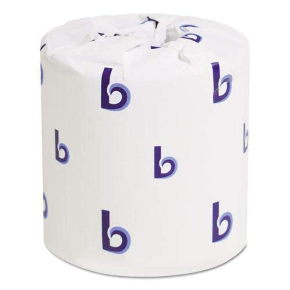 Boardwalk Two-Ply Toilet Tissue BWK 6155 - Soft & Strong Bathroom Tissue Rolls, 12-Pack | Ideal for Home, Office & Commercial Use | Septic Safe & Ultra Absorbent