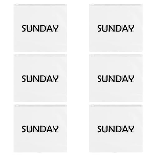 6Pcs-Sunday
