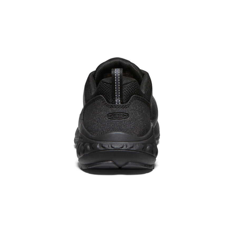 Women's Arvada Work Sneaker - Carbon Toe Safety Shoes - Black/Black | Slip Resistant & Comfortable for Construction, Warehouse & Industrial Work