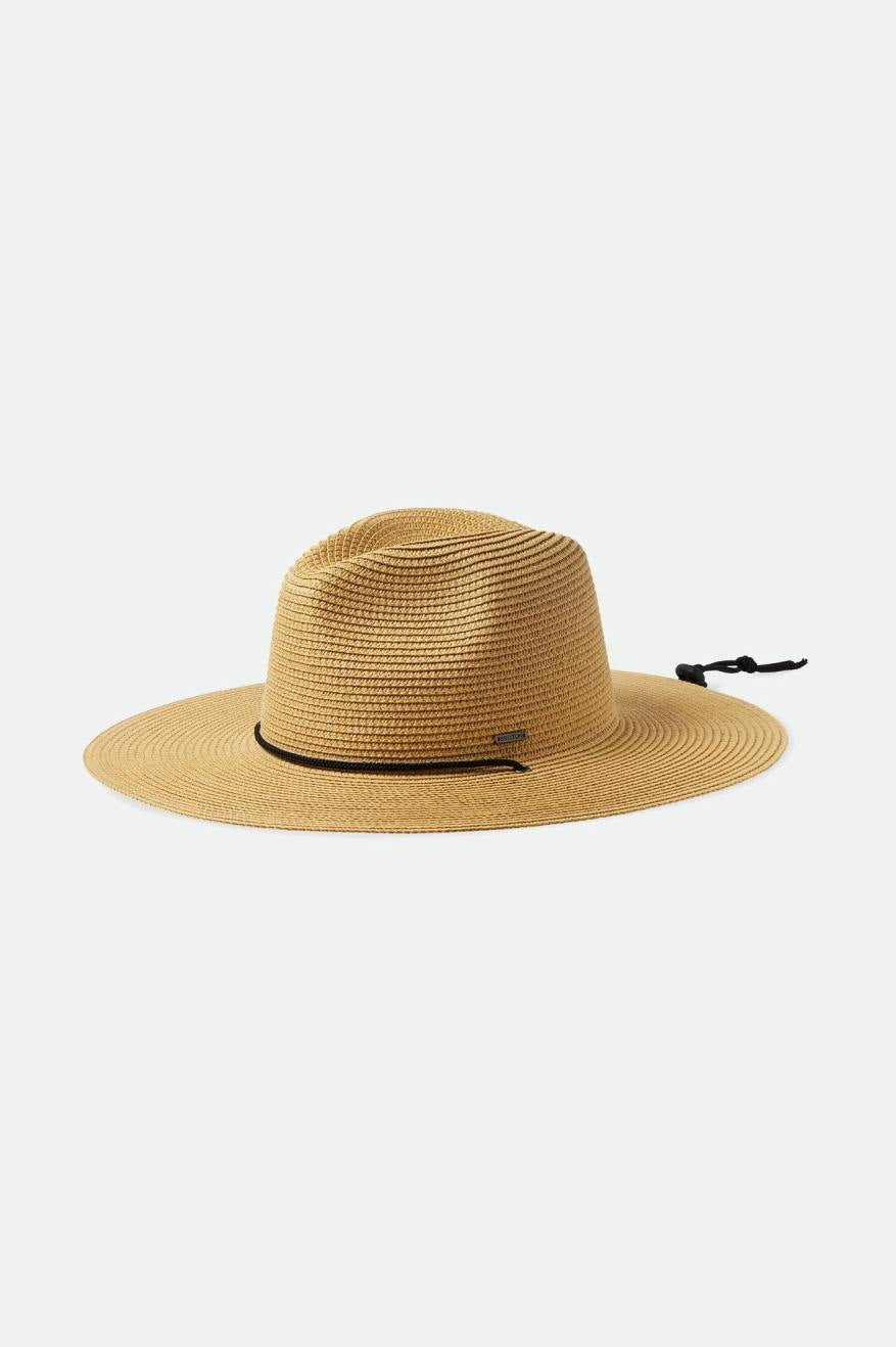 Mitch Packable Sun Hat for Women & Men - UPF 50+ UV Protection, Lightweight & Foldable Travel Hat for Beach, Hiking, and Outdoor Activities - Tan