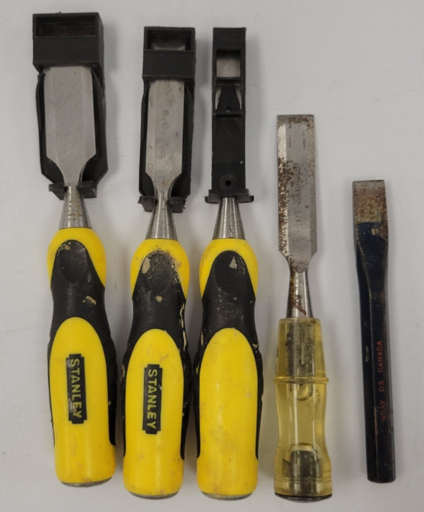 74357 6-Piece Loose Tools Set - High-Quality Hand Tools for DIY, Home Repair & Automotive Maintenance - Perfect for Mechanics, Carpenters & Household Use