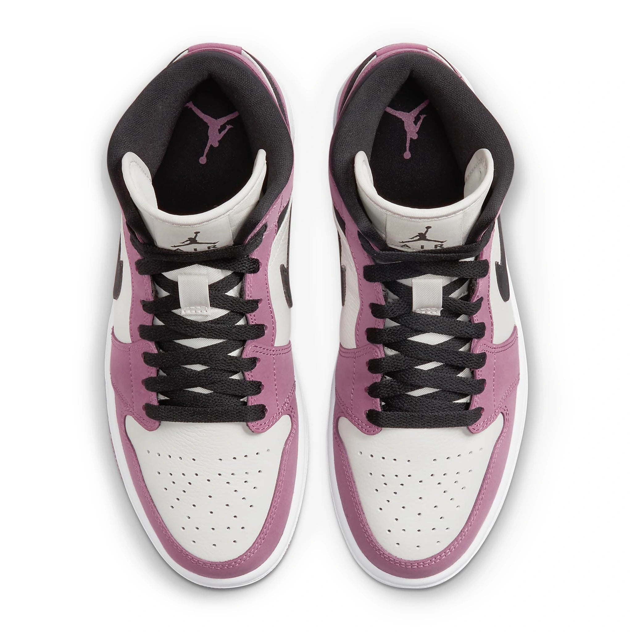 Air Jordan 1 Mid SE Berry Pink Women's Basketball Shoes - Stylish Sneakers for Casual Wear, Gym & Street Fashion