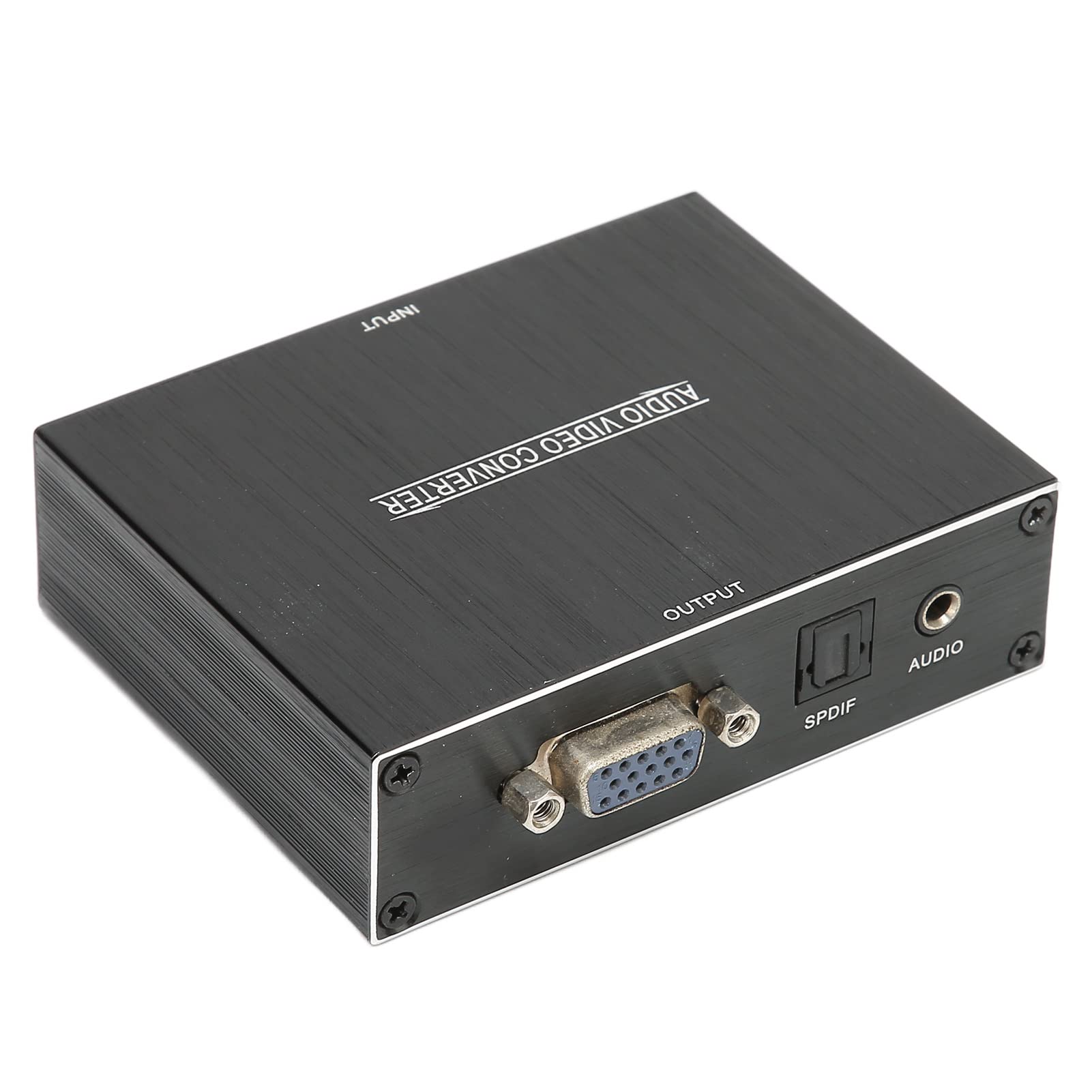 HDMI Audio Extractor Splitter - HDMI to VGA Converter with High Definition Stable Output for PC, Laptop, TV - Perfect for Home Theater, Gaming & Office Presentations