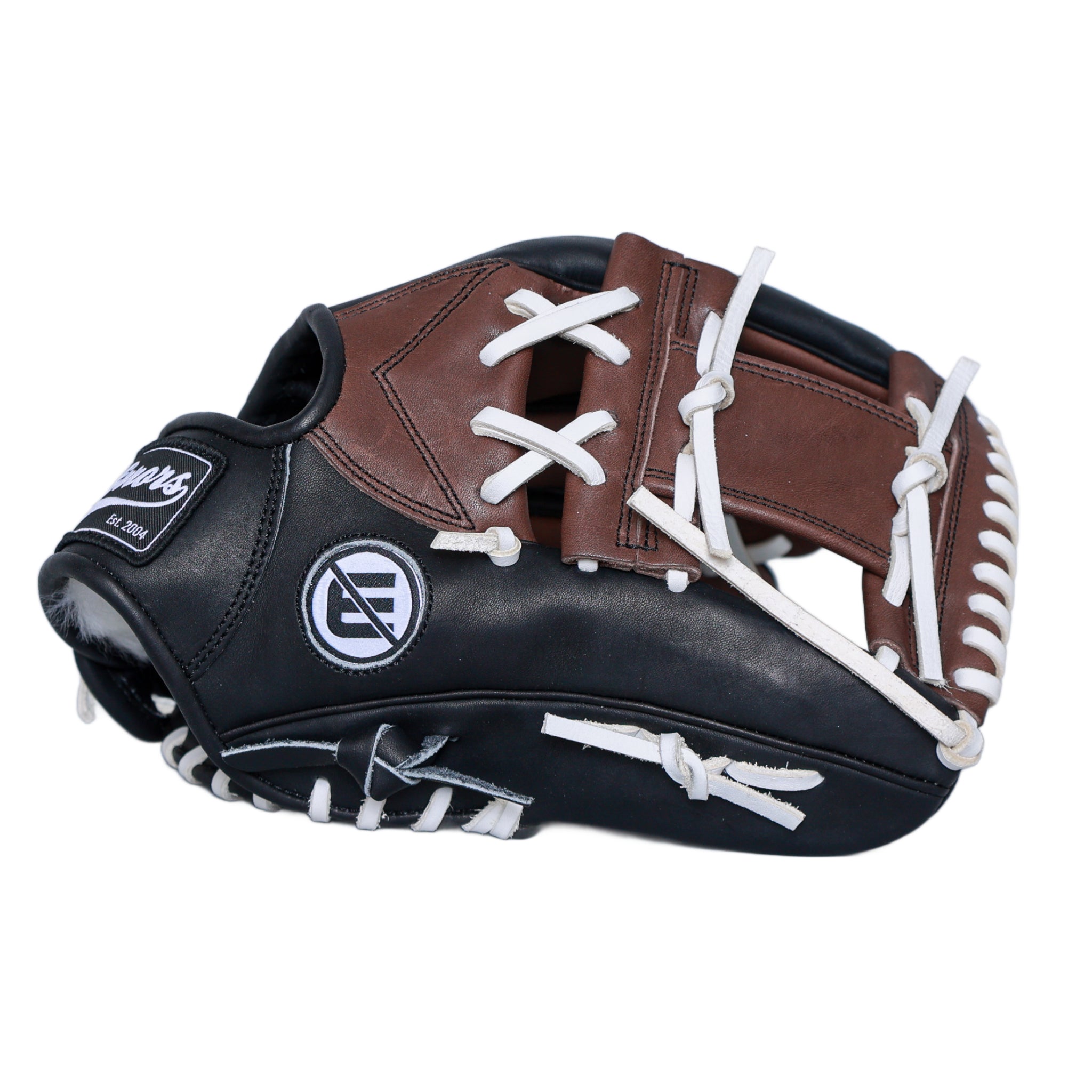 NO E I WEB CROSS D.W.C. Baseball Fielders Glove 004 - Premium Leather Mitt for Outfield & Infield Players - Perfect for Practice, Games & Training Sessions