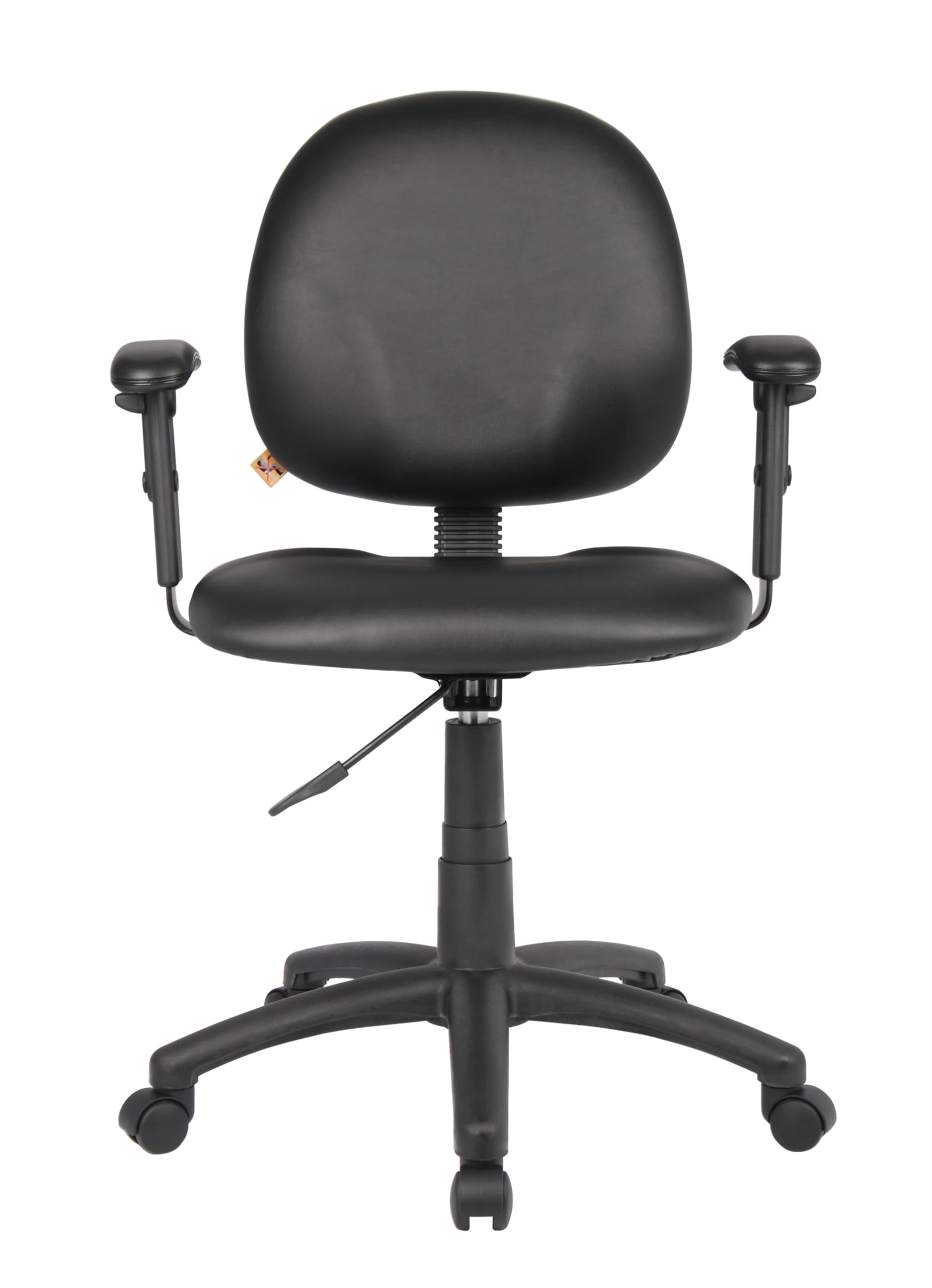 Premium Black Diamond Task Chair with Adjustable Arms - Ergonomic Office Chair for Home & Business Workspaces - Comfortable Computer Desk Chair for Long Hours of Work or Gaming