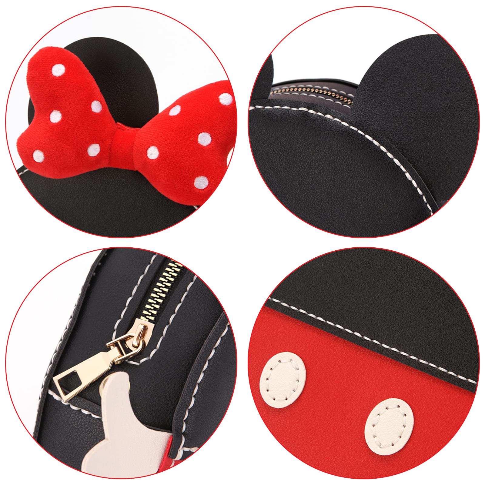 SOTOGO 2-Piece Toddler Purse Set for Little Girls - Princess Handbags & Mini Wallets with Adjustable Shoulder Strap, Cute Crossbody Bags for Kids (Perfect for Birthday Gifts, Dress-Up Play & Pretend Shopping)