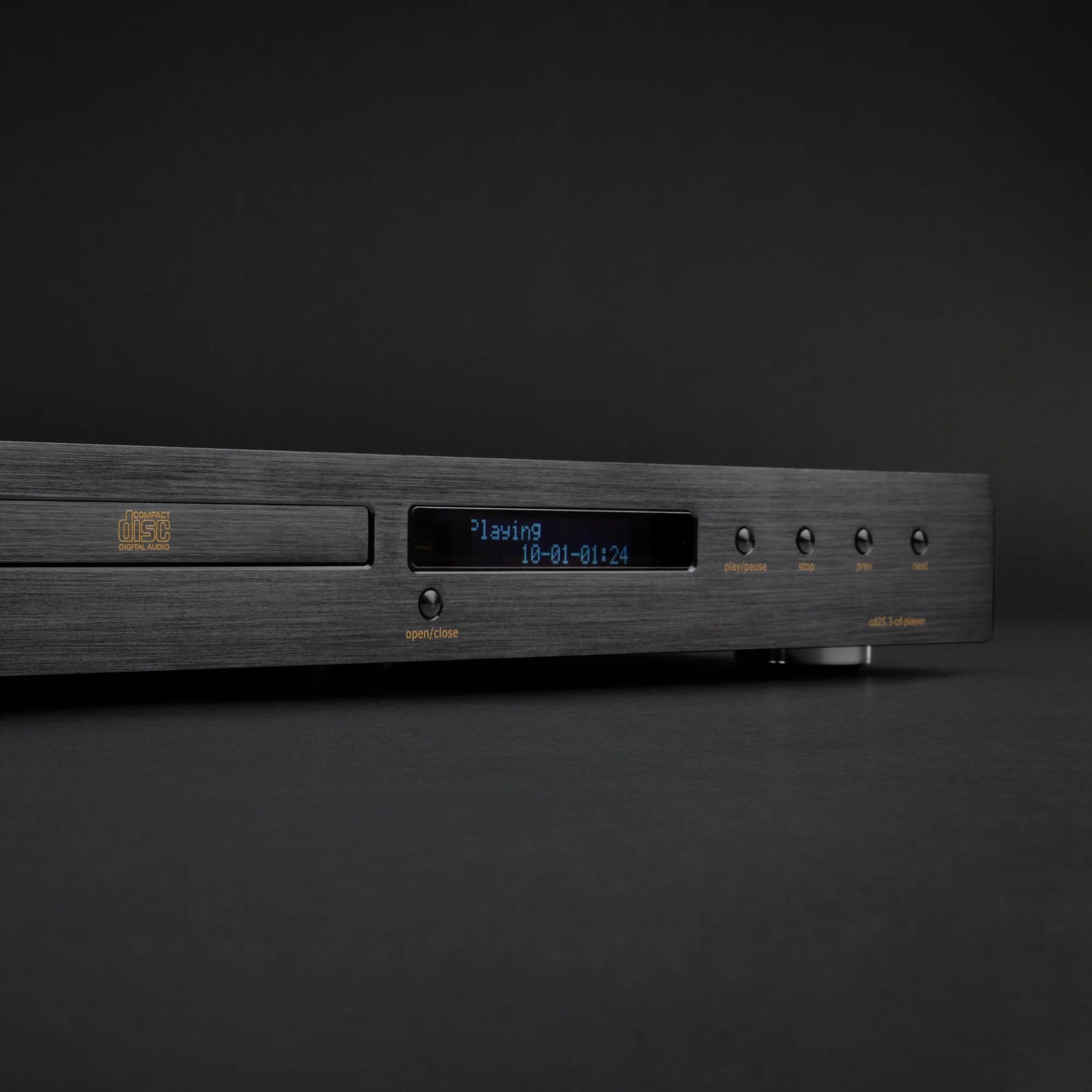 Music Hall CD25.3 High Fidelity CD Player with Remote - Perfect for Home Audio Systems & Music Enthusiasts