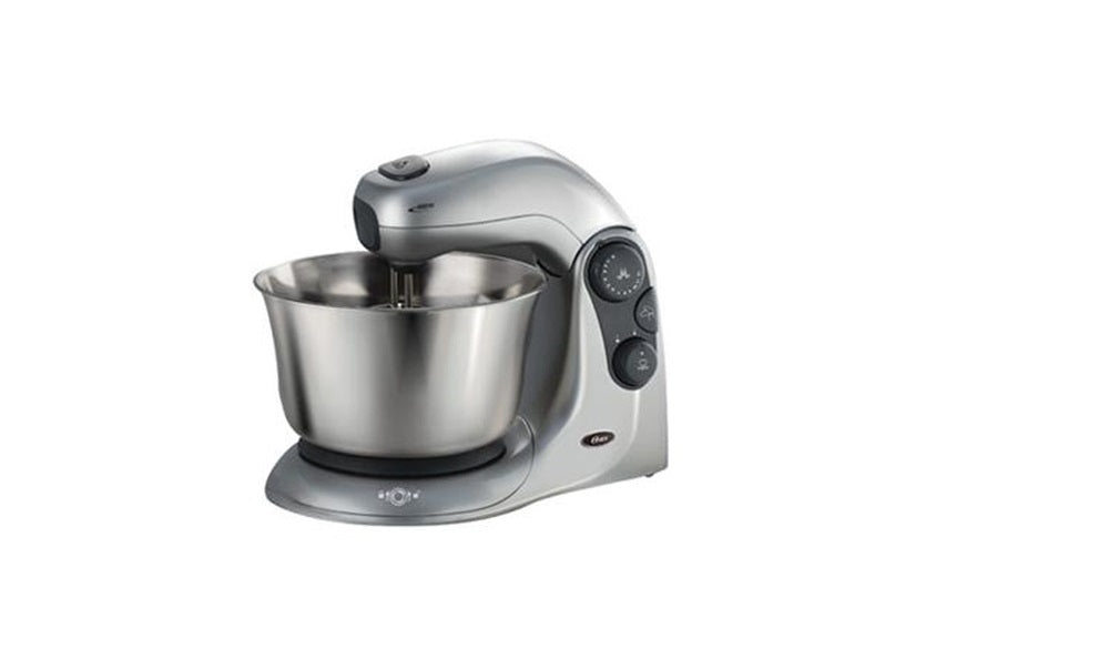 Oster 2700 480W Stand Mixer 220 Volt - Powerful Commercial-Grade Mixer for Baking, Dough Kneading & Food Prep - Perfect for Home Bakeries & Professional Kitchens