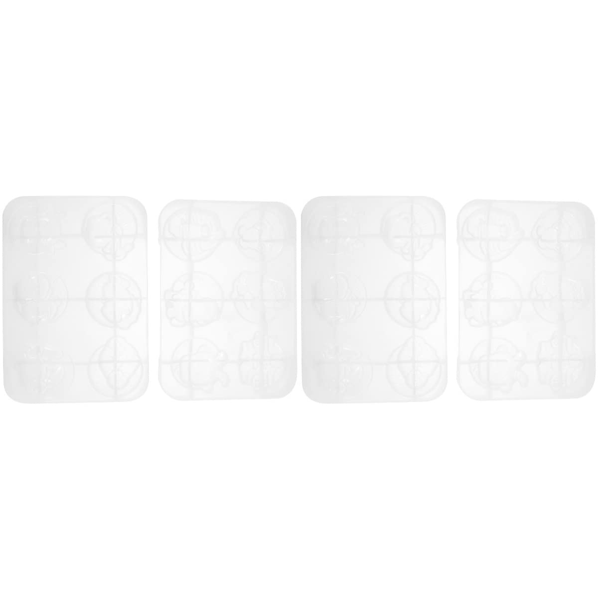 COHEALI 12 Zodiac Sign Silicone Resin Molds Set of 4 - Constellation DIY Craft Molds for Resin Casting, Jewelry Making & Home Decor - Perfect for Art Projects, Gift Making & Celestial Themed Decorations