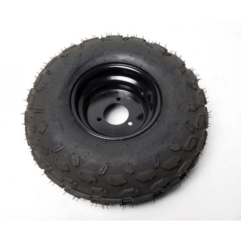 Mini Blazer 145/70 6 Tire & Black Rim - Premium ATV/UTV Tires with Alloy Wheels for Off-Road Adventures, Hunting & Farm Work
