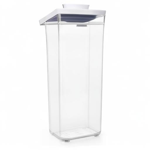 OXO Good Grips 1.7 Qt Airtight Food Storage Container - Small Square Medium POP Container for Granola, Dried Beans, Snacks - Perfect for Kitchen Pantry Organization & Fresh Food Storage