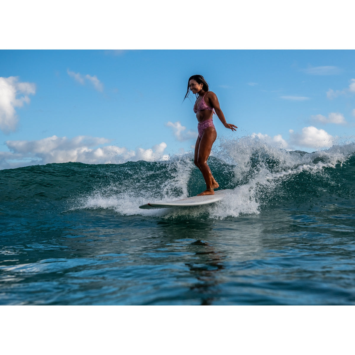 Aloha Pintail Noserider 9'6 Surfboard - Premium PU PVC Construction for Smooth Rides | Perfect for Longboard Surfing & Wave Riding in Hawaii