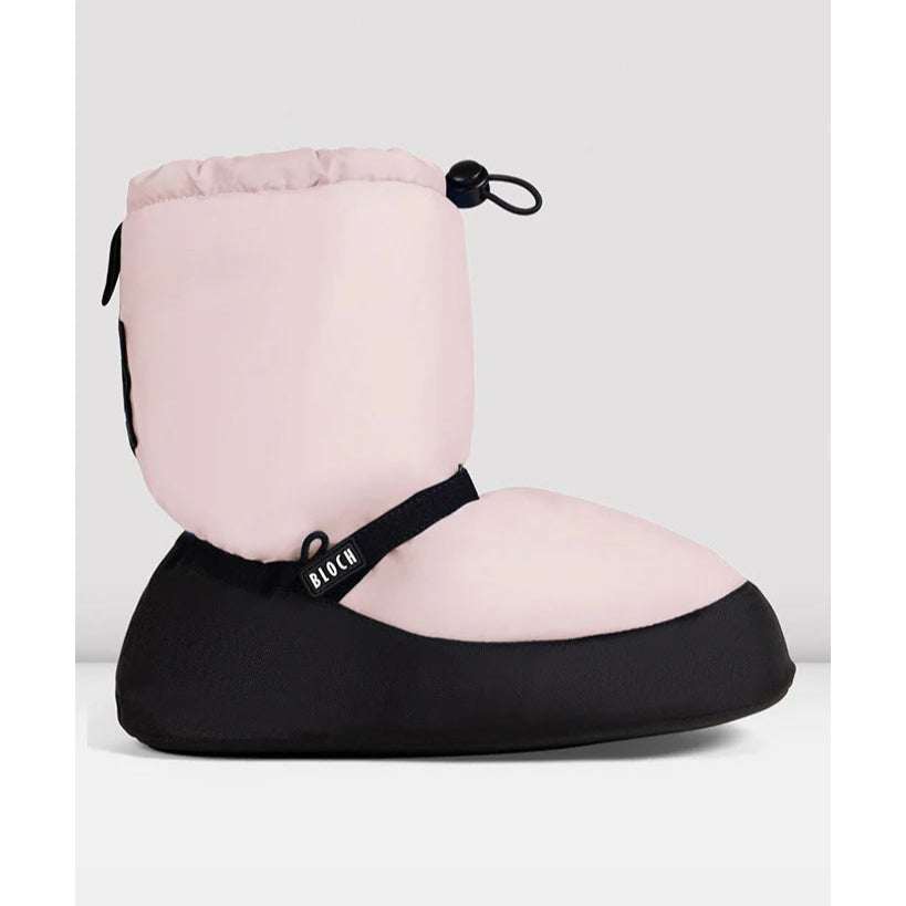 Bloch Candy Pink Women's Warm Up Booties - Ballet Dance Slippers for Warm Ups, Stretching & Practice - Perfect for Dance Class, Studio & Home Use