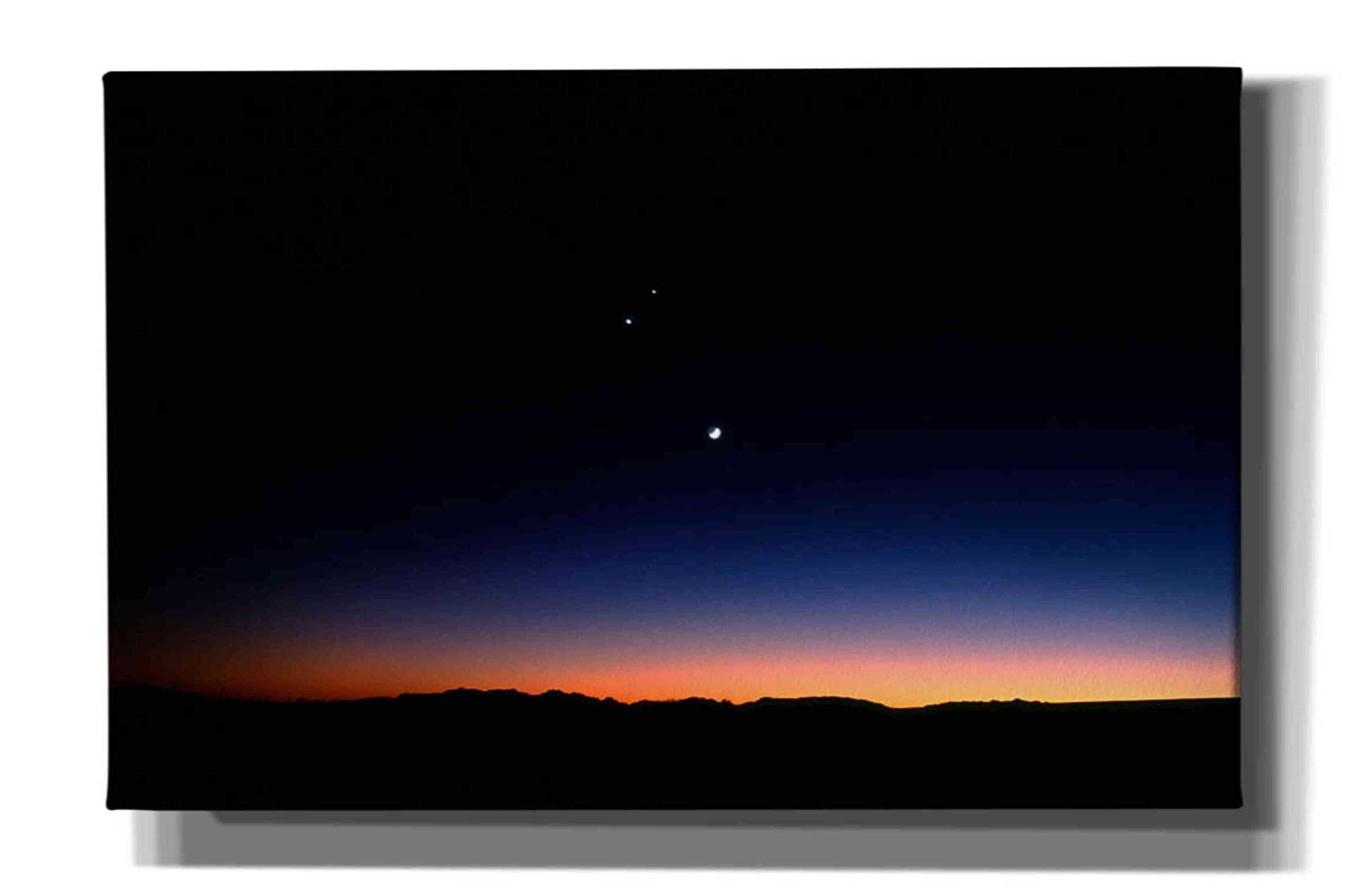A Celestial Journey: The Story Behind Thomas Haney's Moon Planets Giclee Canvas