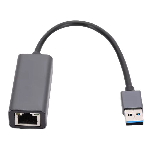 USB 3.0 to Ethernet RJ45 Network Adapter - High-Speed Internet Connection for Laptop, Desktop, Gaming & Home Office Use