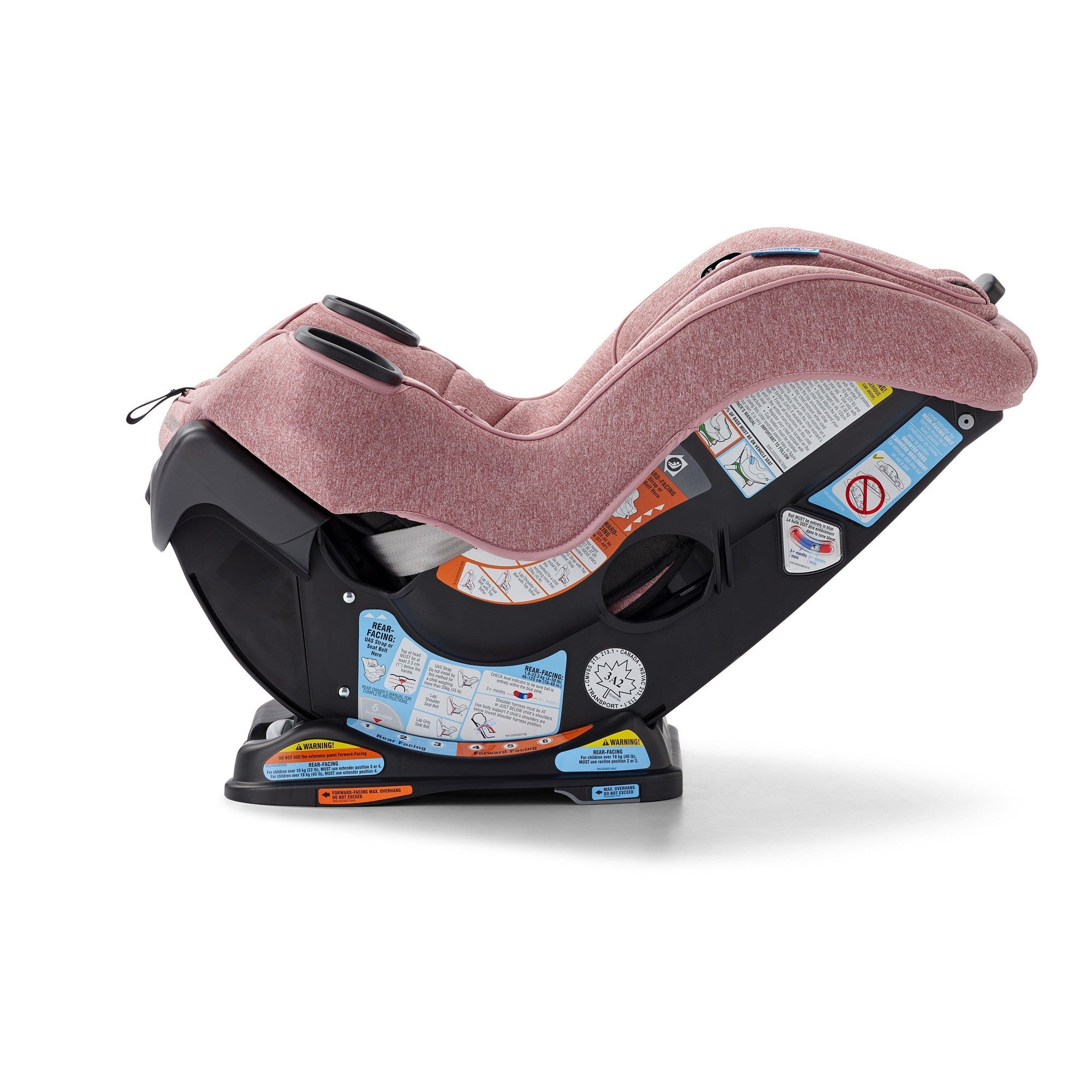 Graco Extend2Fit Convertible Car Seat - 3-in-1 Rear Facing, Forward Facing & Booster Seat for Toddlers & Kids | Safe & Comfortable for Long Rides | Perfect for Family Travel & Daily Commute