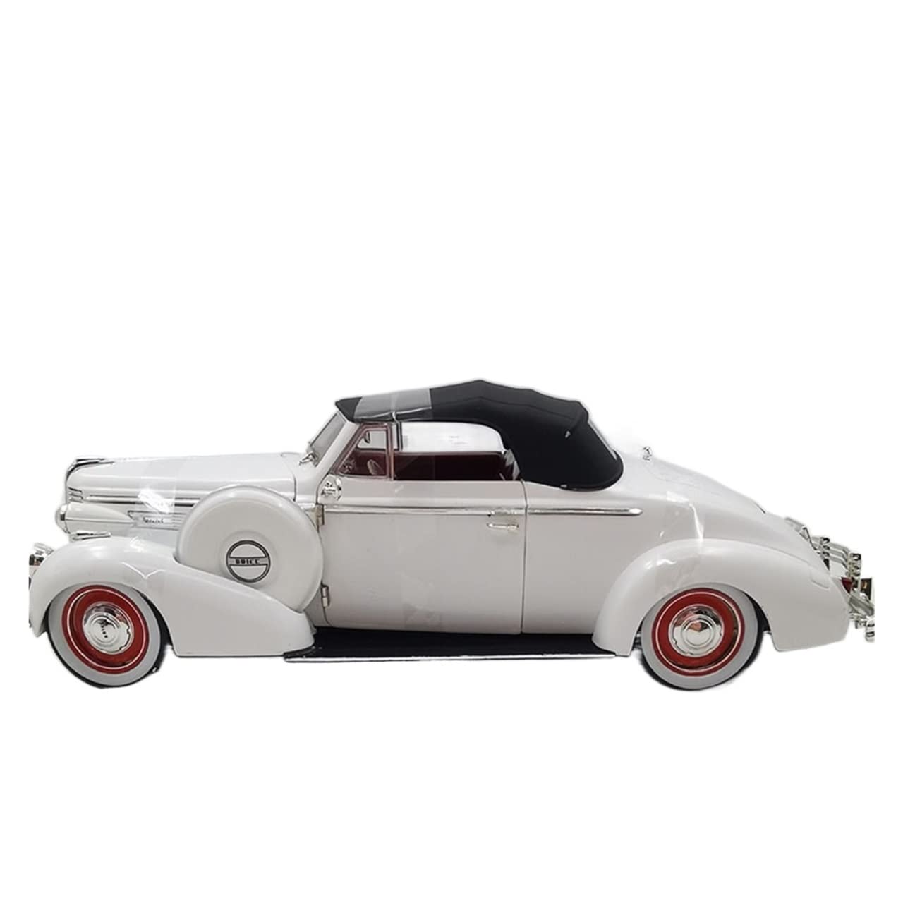 1:18 Scale 1938 Buick Century Convertible Coupe Diecast Metal Model Car - Collectible Toy Car for Adults, Vintage Car Enthusiasts & Gift Ideas - Perfect for Display, Collection and Home Decor