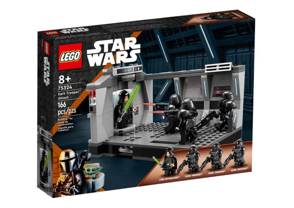 LEGO Star Wars Dark Trooper Attack Building Set 75324 | Ultimate Collectible Model for Fans | Perfect for Display & Play | Star Wars Gift Idea