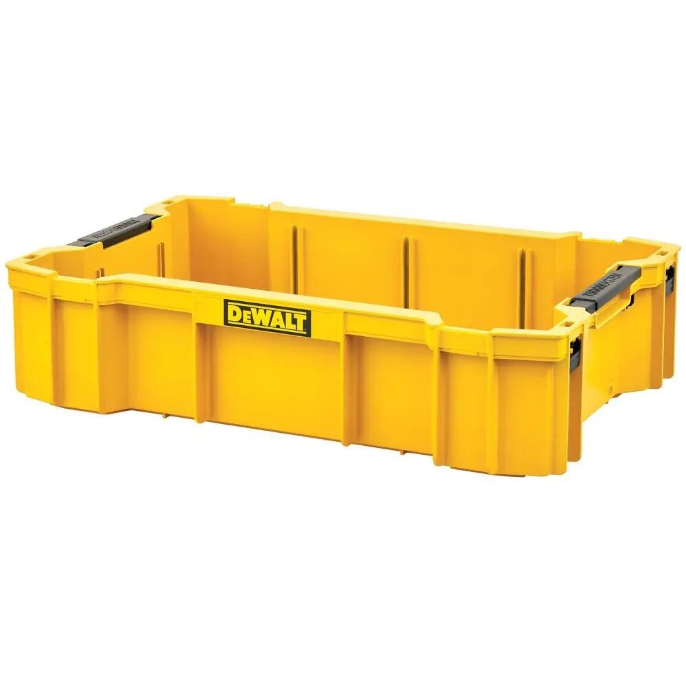 DEWALT DWST08120 TOUGHSYSTEM® Deep Tool Tray - Heavy Duty Storage Organizer for Tools & Accessories - Perfect for Job Sites, Workshops & Garage Organization
