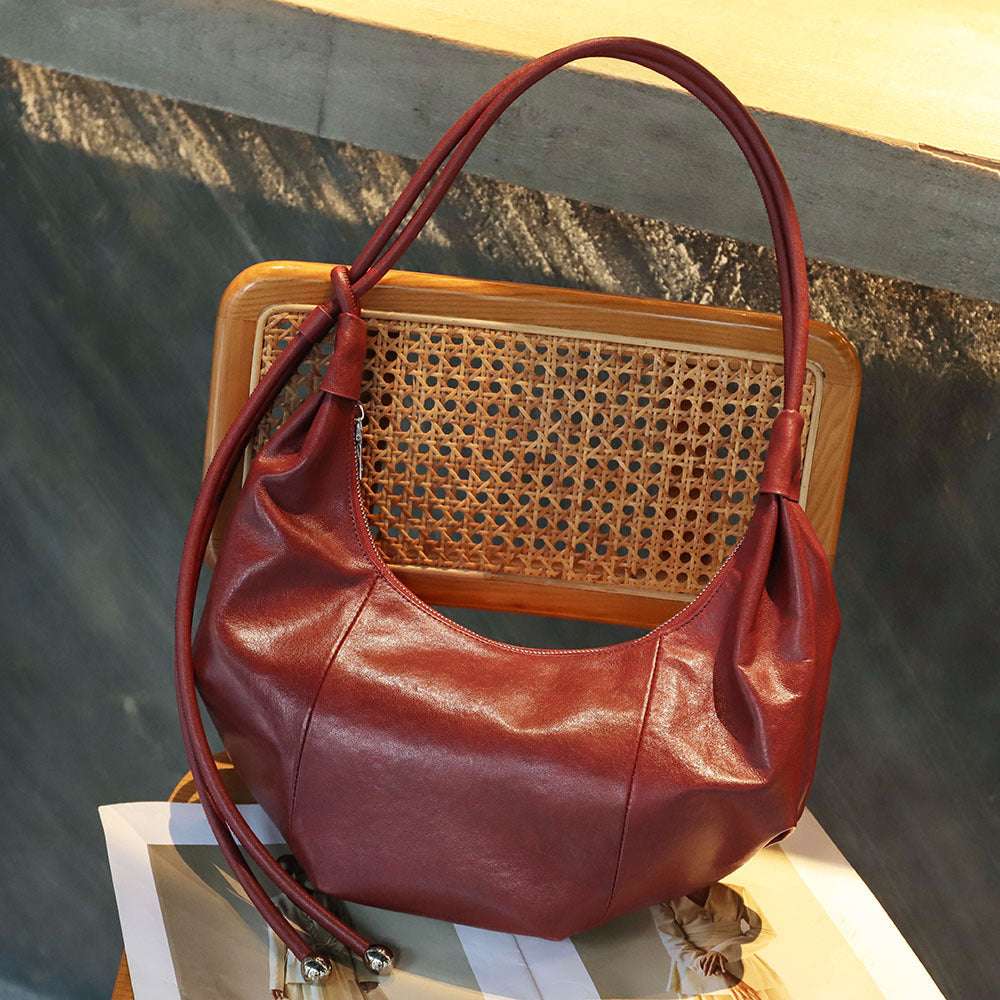 Stylish Crescent Shoulder Bag for Women - Fashionable Crossbody Purse with Adjustable Strap, Perfect for Daily Use, Travel, and Shopping