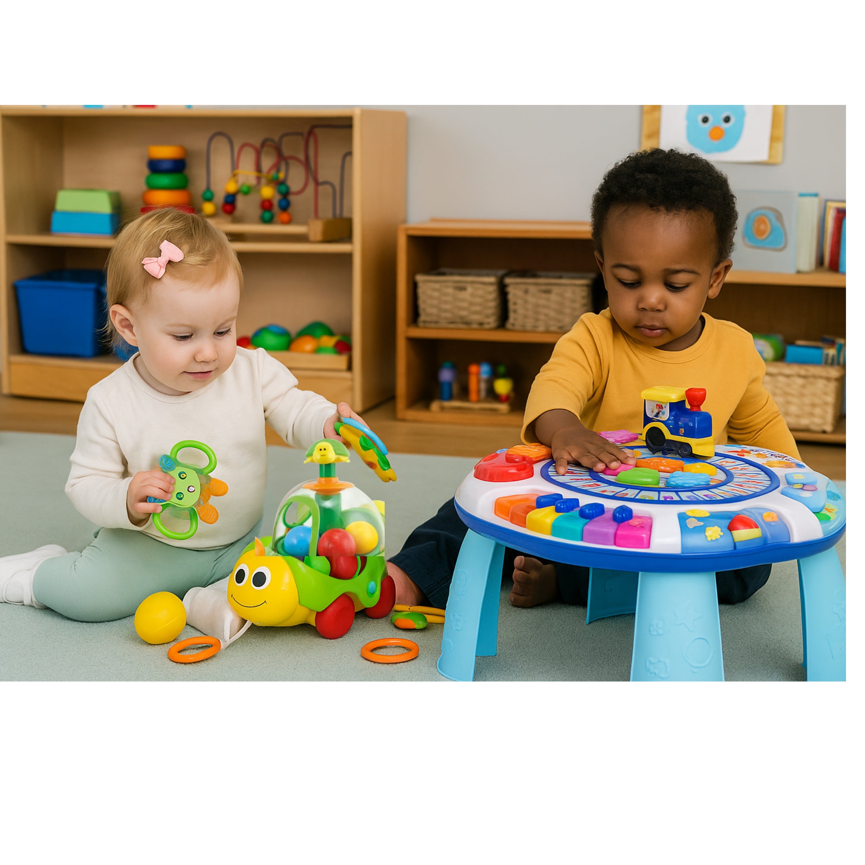 Best Toddler Discovery & Play Bundle for Early Learning - Educational Toys for Kids Ages 1-3 - Perfect for Home, Preschool & Daycare Activities