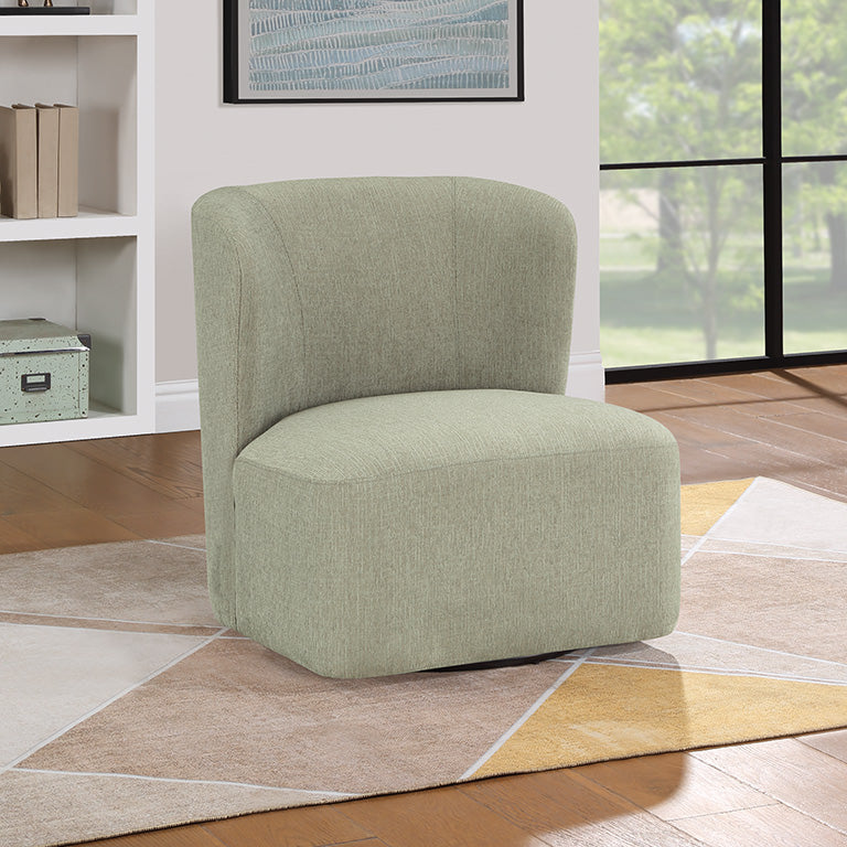 Office Star Ave Six Lucia Swivel Chair - Ergonomic Mesh Back Office Chair with Adjustable Height and 360° Rotation - Perfect for Home Office, Conference Rooms & Workspaces
