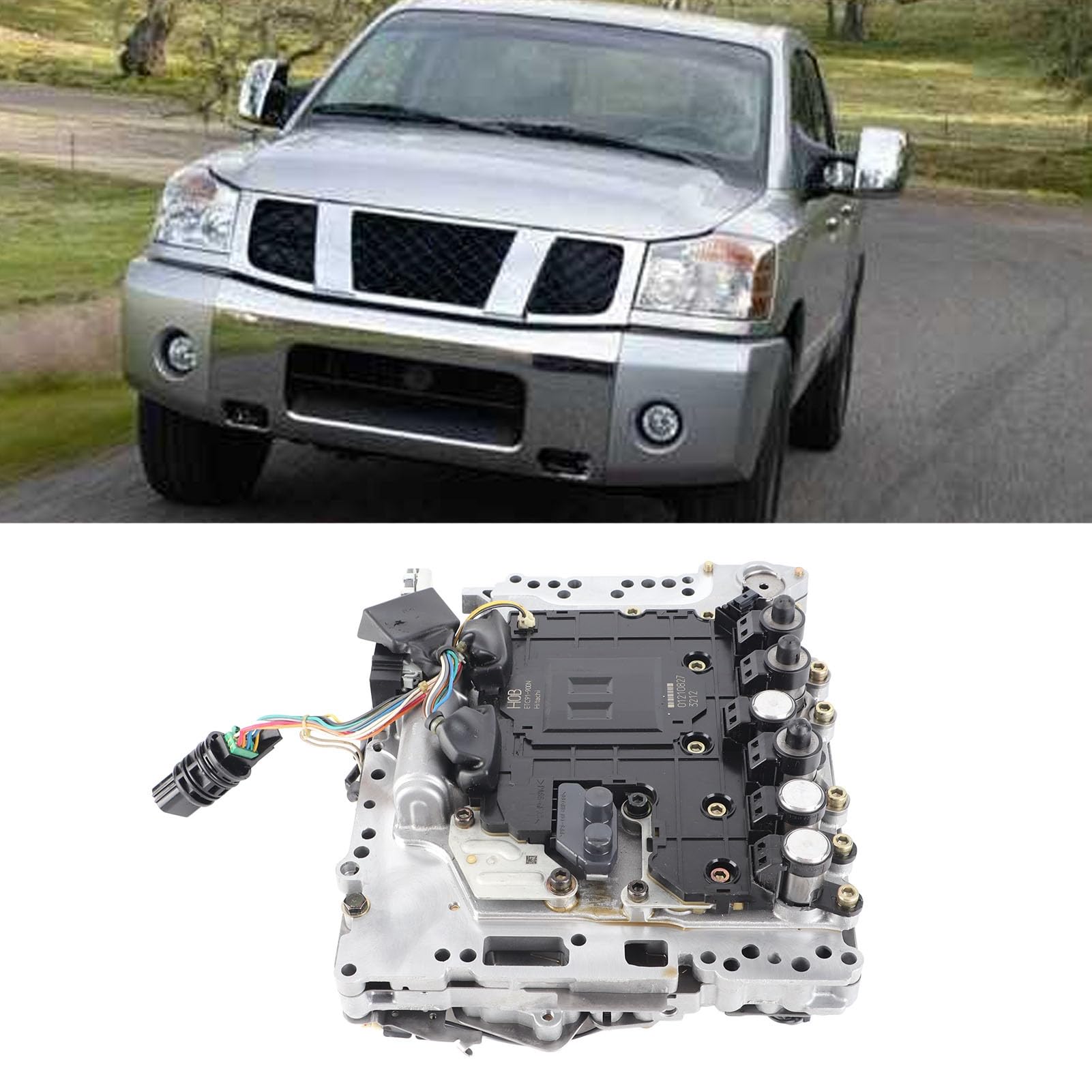 Aramox TCM Valve Body Replacement for Nissan Titan Xterra Pathfinder Armada - P637408A RE5R05A Compatible - Automatic Transmission Repair Part for Smooth Gear Shifting