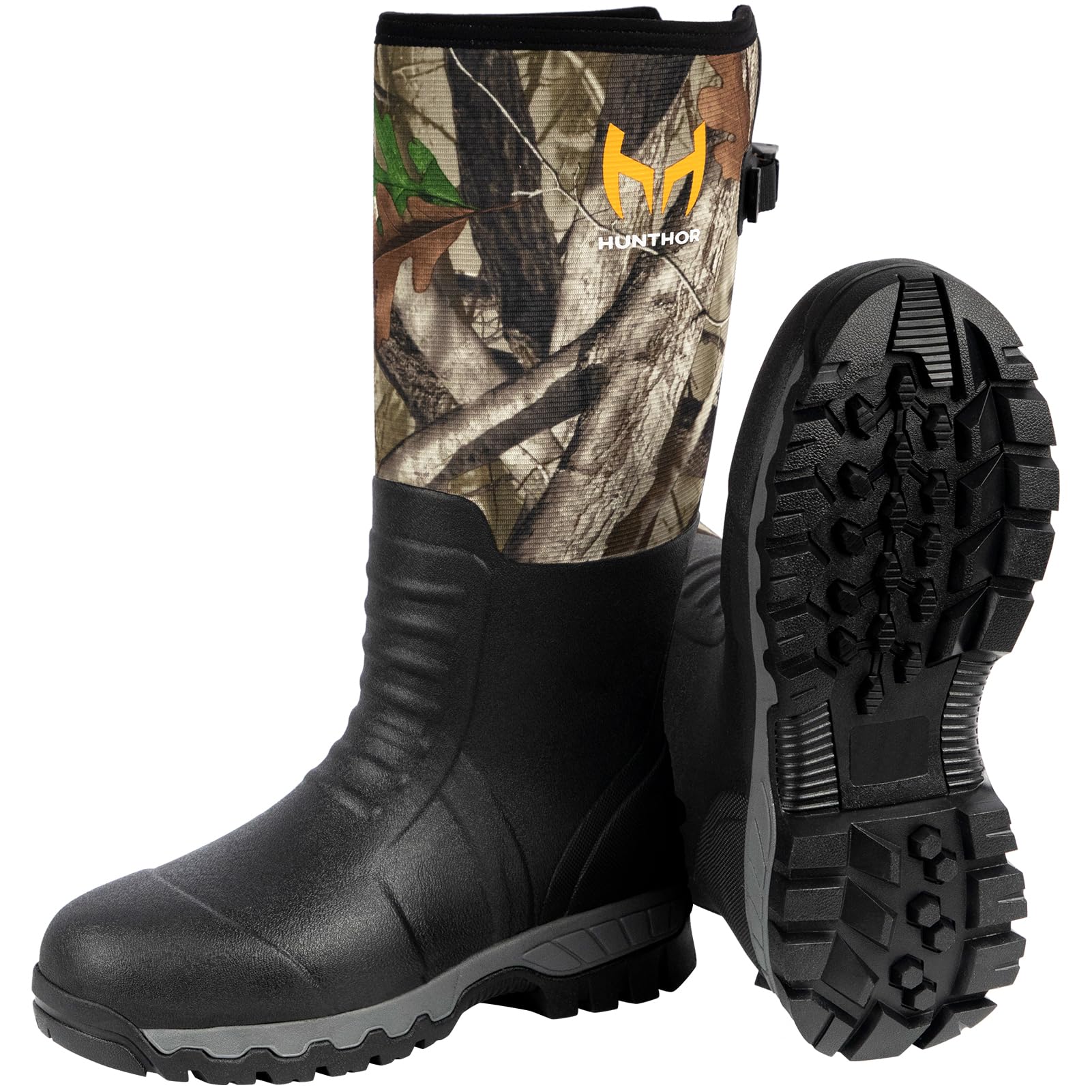 **Men's Waterproof Snake Boots - 6mm Neoprene Insulated Hunting & Work Boots for Outdoor, Farming, Gardening, Fishing (Size 7-14) - Ideal for Hiking, Wetlands & Snake-Prone Areas**