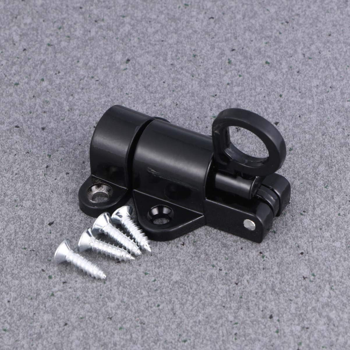 DOITOOL Automatic Gate Security Latch - Self-Closing Spring Door Bolt with Pull Ring, Heavy Duty Deadbolt Lock for Enhanced Home Security (Ideal for Fences, Garage Doors & Sheds)