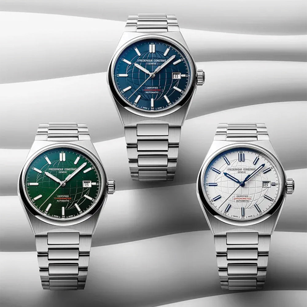Highlife Automatic COSC Certified 39mm Silver Stainless Steel Watch with Bracelet - Perfect for Business, Formal Events & Everyday Wear