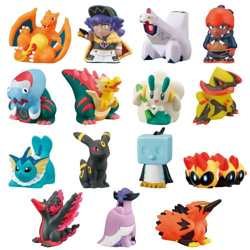Pokemon Kids Mezase Masters Bandai 1 Inch Finger Puppet Mini Figure - Cute Collectible Toy for Children's Playtime & Pokemon Fan Gifts