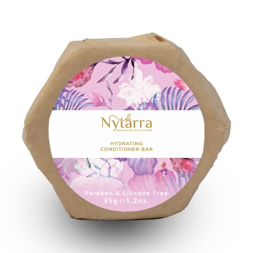 Nytarra Hydrating Conditioner Bar - 35g Sulfate, Paraben & Silicone Free - Natural Hair Care for Men, Women & Kids | Eco-Friendly Travel & Daily Use