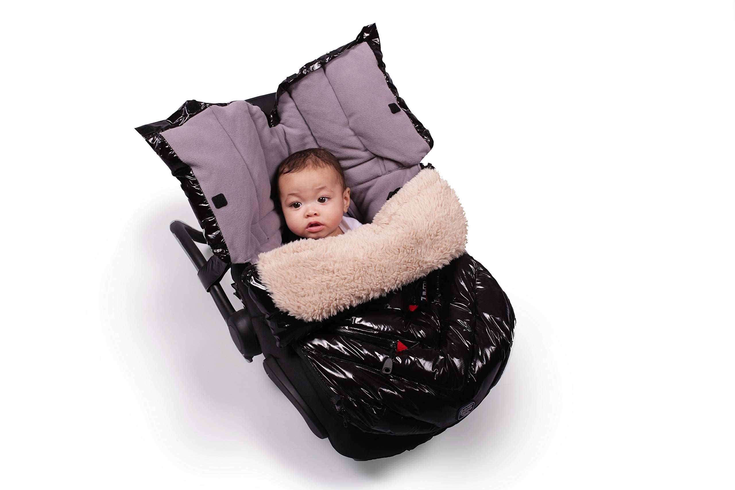 7AM Enfant Polar Igloo Weatherproof Footmuff - Universal Stroller & Car Seat Cover for Baby, Toddler & Child | Multi-Season Warm Bunting Bag for Jogging, Prams & Outdoor Adventures