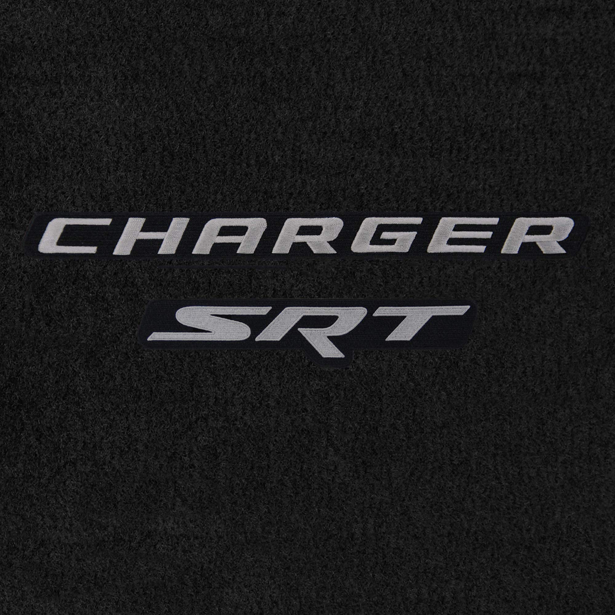 Premium Custom-Fit Carpeted Floor Mats & Trunk Liner for 2011-2012 Dodge Charger SRT - Luxury Car Accessories, Charcoal & Silver (Perfect for Road Trips & Daily Commute)