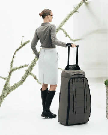Db Hugger 60L Roller Check-in Luggage - Lightweight Expandable Spinner Suitcase for Travel, Business Trips & Vacations