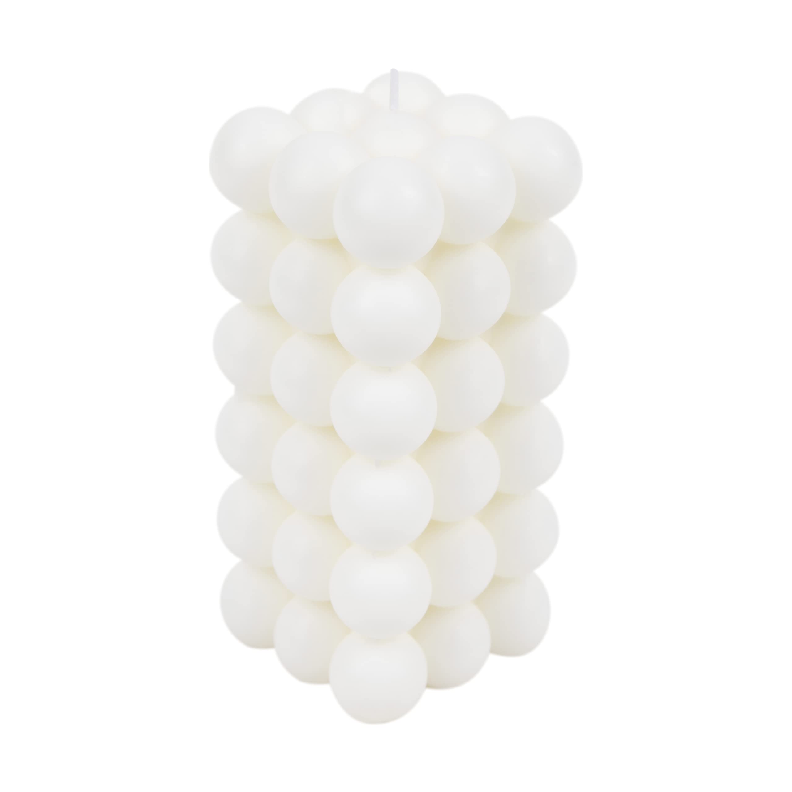 Loftern White Freesia Scented Soy Candle - Handmade Home Decor for Relaxation