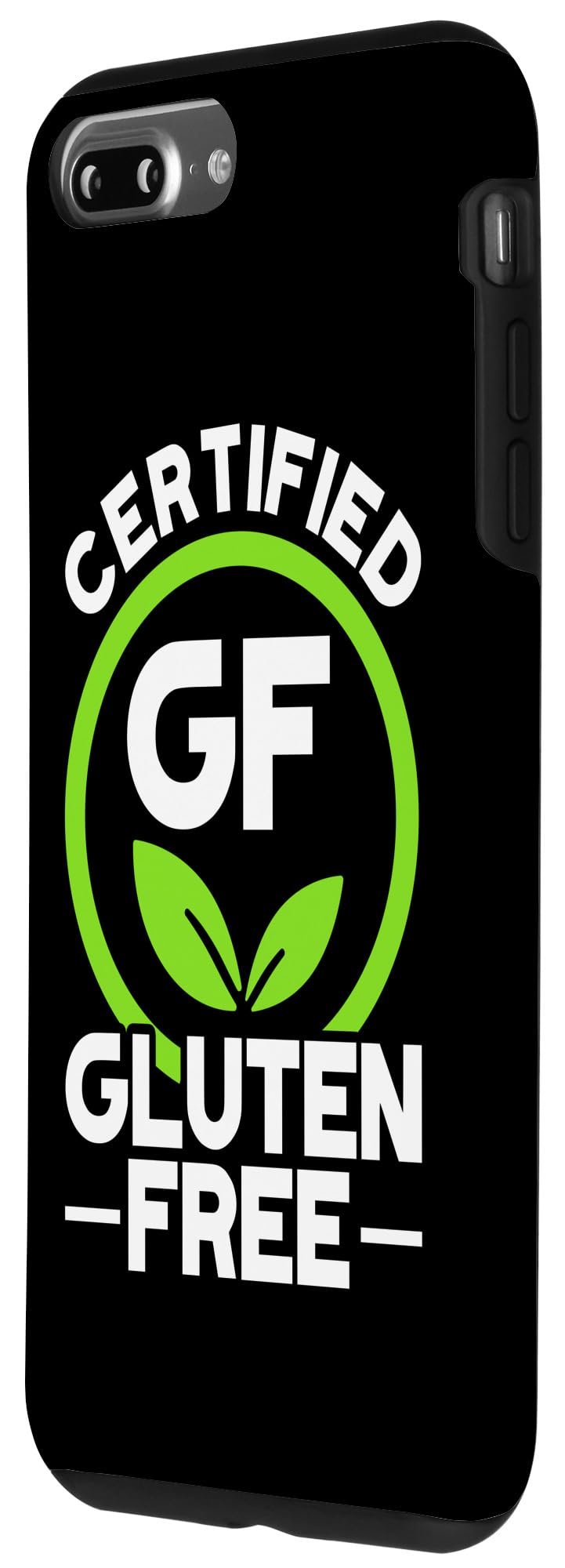 iPhone 7 Plus/8 Plus Gluten-Free Phone Case - Celiac Disease Safe, Certified Gluten-Free Protective Cover for Apple iPhone 7 Plus & 8 Plus - Perfect for People with Gluten Allergies or Celiac Disease