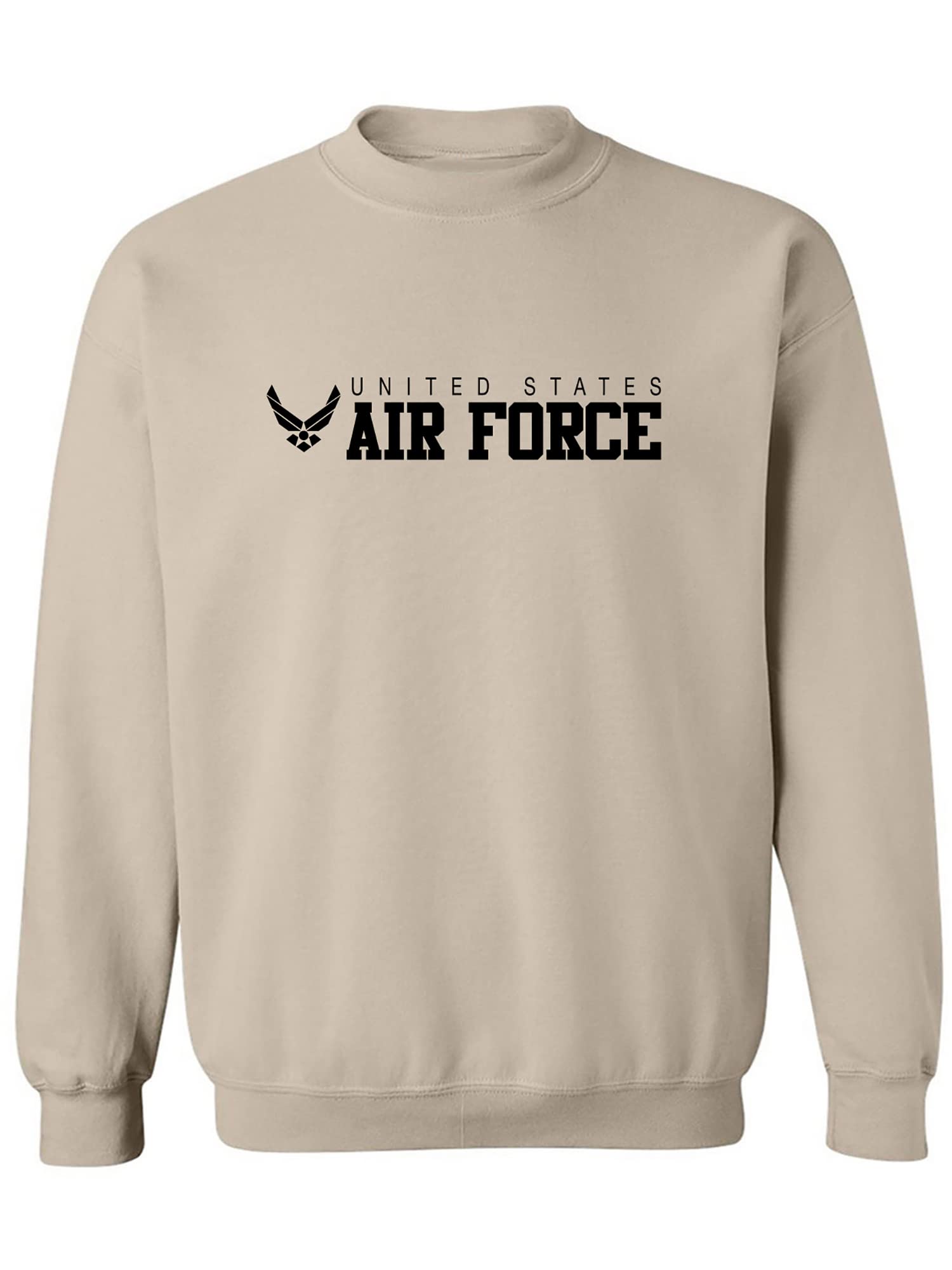 Zerogravitee USAF Air Force Crewneck Sweatshirt - Military Inspired Casual Pullover for Men & Women - Perfect for Everyday Wear, Workout, and Outdoor Activities